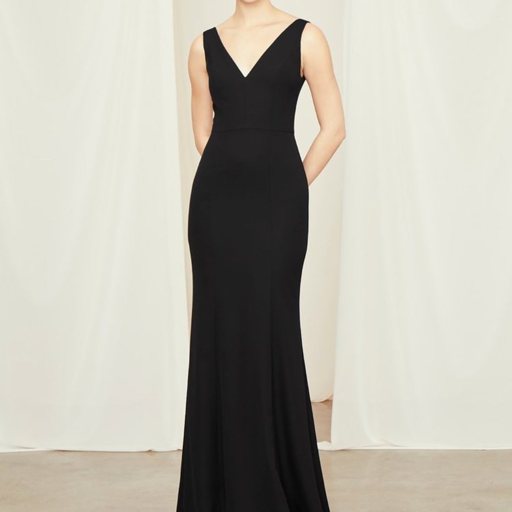 Navy Amsale Sydney Bridesmaid Dress